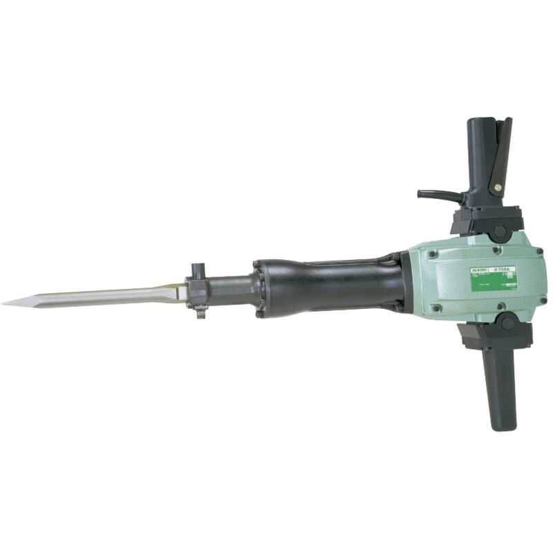 Hikoki - Brise béton 1240W hex 30mm 23.1J 18kg + poignée 1 clé 6 pans 3mm 1x6mm 1 pic H70SALAZ