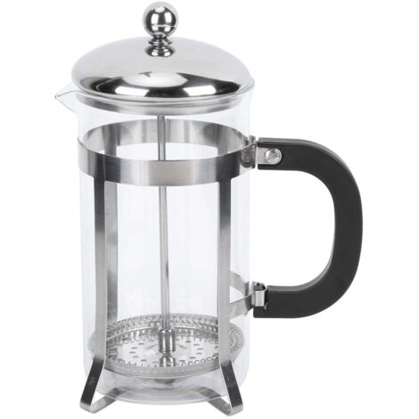 Hitzebeständige Glas-Presskaffeemaschine, 600 ml Filterkaffeemaschine für den Hausgebrauch