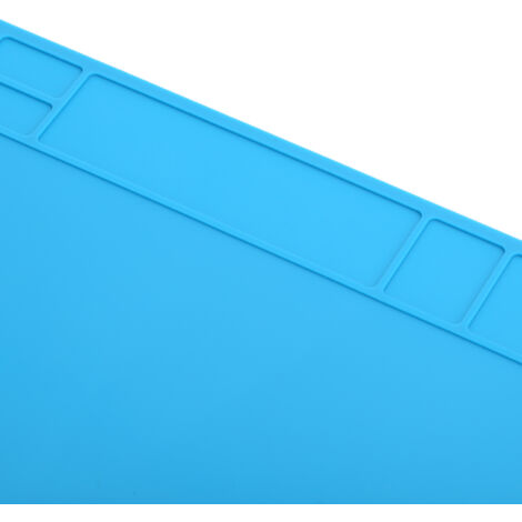 Hitzebeständige Silikon-Reparaturmatte zum Löten – Blau, 30 x 20 cm, Hardware und Werkzeuge für Elektronik- und Computer-/Handyreparatur