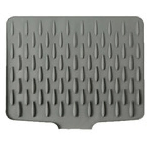 Hitzebeständiger, rutschfester, BPA-freier Silikontischläufer mit Wassertropfenmuster – Wasserfest, schnelltrocknend, spülmaschinenfest, 40 x 32 cm