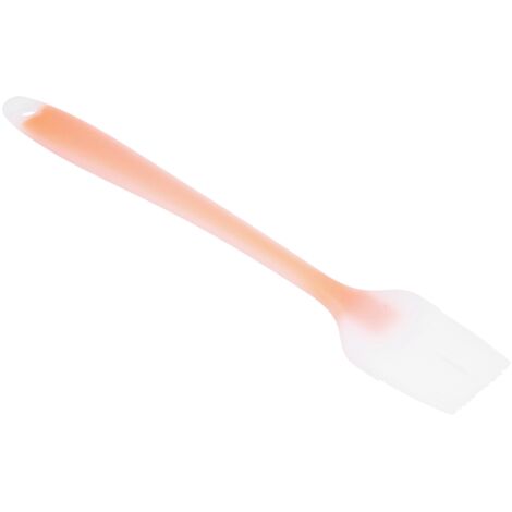 Hitzebeständiger Silikon-Kochpinsel – Transparent Orange zum Grillen und Würzen