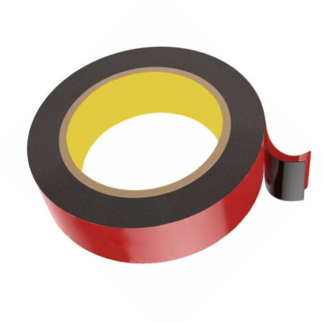 Hitzebeständiges Thermoschaumband für Gewächshausreifen, doppelseitiges, extra starkes Klebeband, wasserfest und extrem temperaturbeständig (25 mm x 3 m)