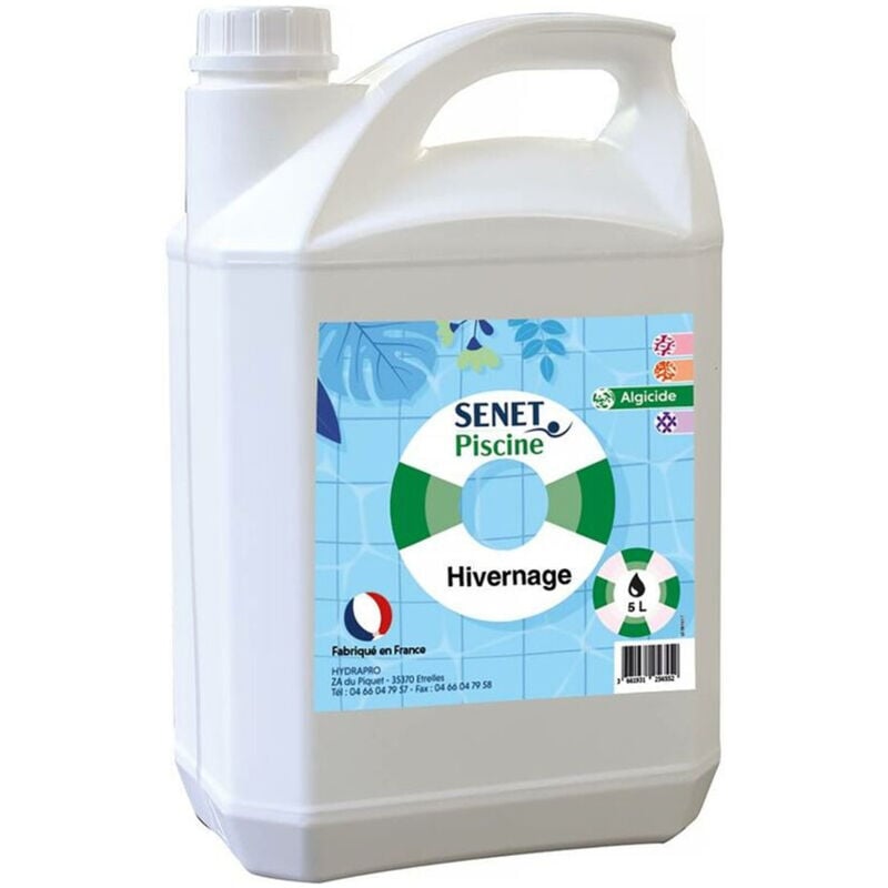 Hivernage piscine - Bidon de 5L - Senet Piscine