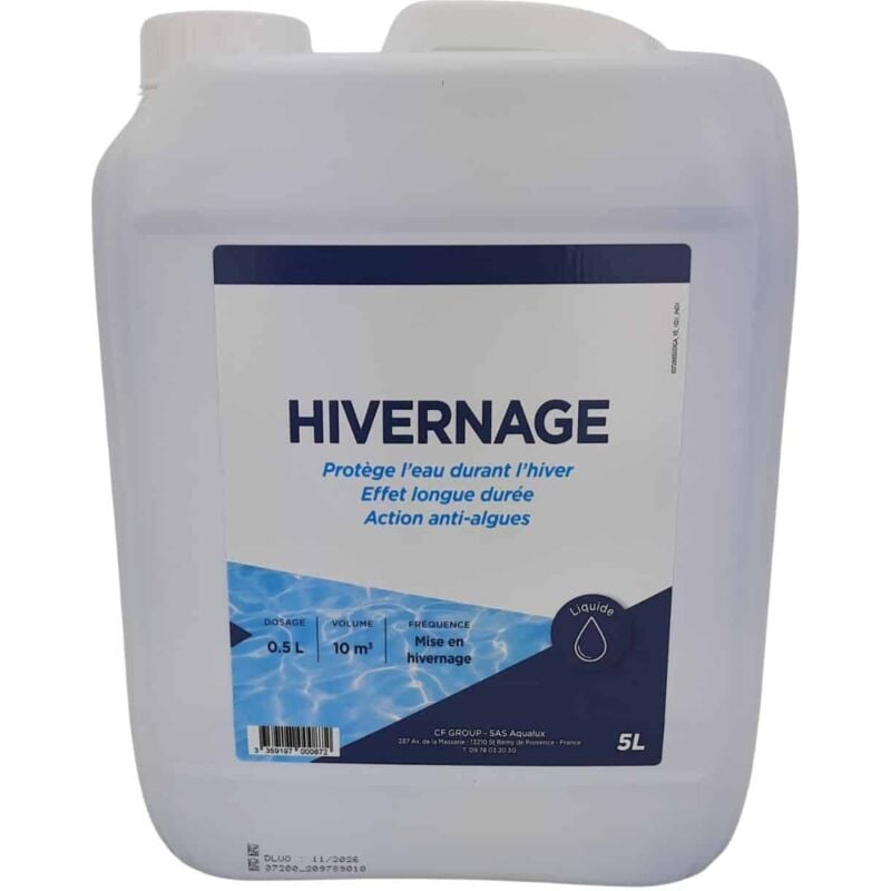 Hivernage Piscine - Anti Algues - Anti Dépôts - Bidon 5 Litres - Access