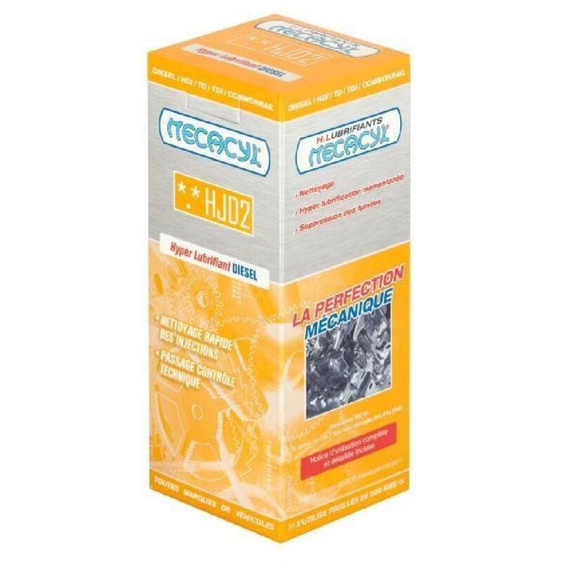 HJD2 Hyper-Lubrifiant special nettoyage des injecteurs - Moteur diesel - 200ml