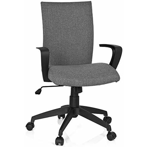 hjh OFFICE 723040 Chaise de Bureau, siège pivotant Soft Gris au Design futuriste, avec...