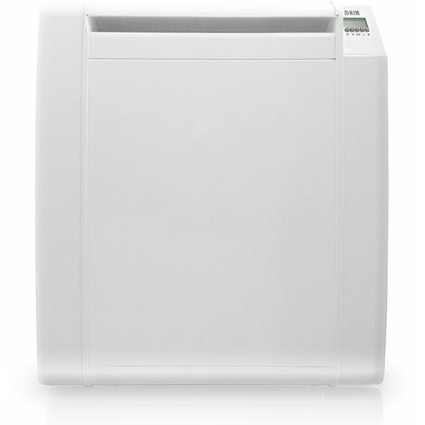 HJM Emisor Térmico Cerámico Bajo Consumo AMC 1000, Programación 24/7, Modo TURBO, Funciones de Ahorro, 1000W, Blanco