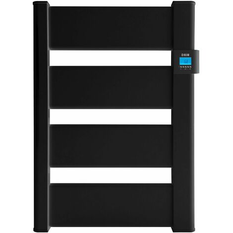 HJM Radiador Secatoallas Eléctrico sin fluido VERA 500, Antracita, 500 W, Programable 24/7, Modo Turbo, Funciones De Ahorro