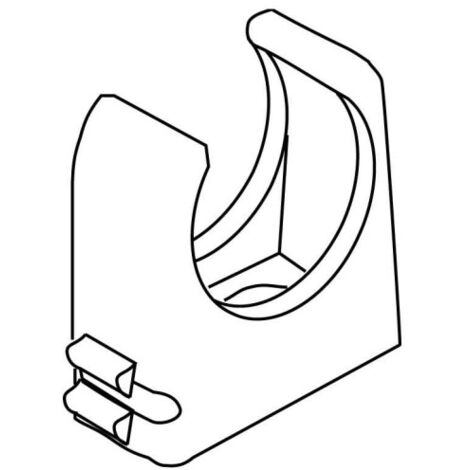 HKL RO-Clip-Rohrschelle lgr M20 796.130 100 Stk