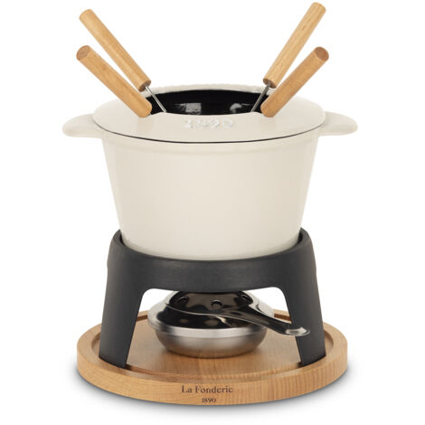 HKoenig Fondue 4 personas - Mont Joly  - color beige