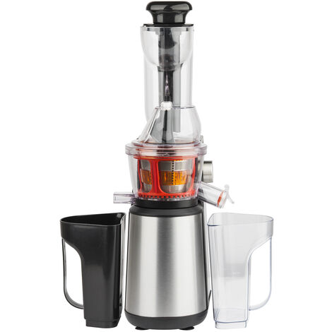 HKOENIG H.Koenig GSX18 - Licuadora para fruta y verdura de prensado en frio, extractor de jugos vertical, 400 W, 1 l .