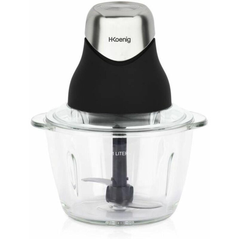 Hkoenig Leo8 Mini-häcksler In Matt-schwarz Und Chrom