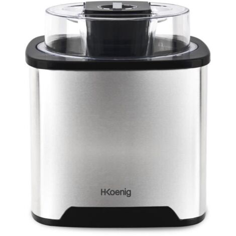 H.Koenig SRB80 Eismaschine Silber 2 Liter