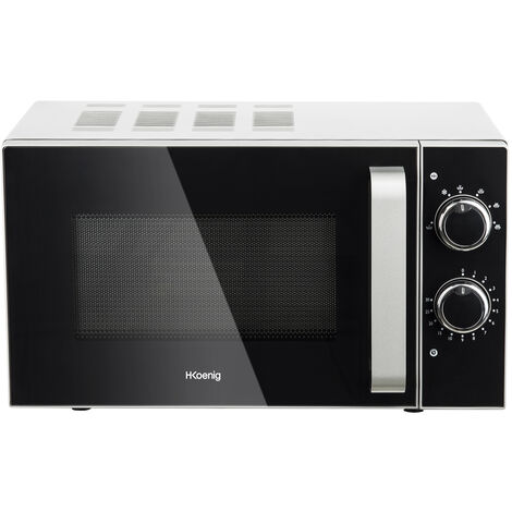 HKoenig VIO4 Microondas/20 L /Plato giratorio 24,5 cm/6 etapas de cocción/700 W/Temporizador