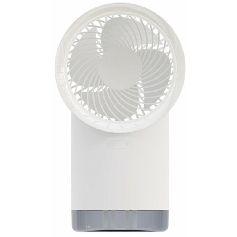 

2 en 1 Ventilador de escritorio y humidificador de aire Ventilador de enfriamiento de tres velocidades ajustable, potente pero silencioso