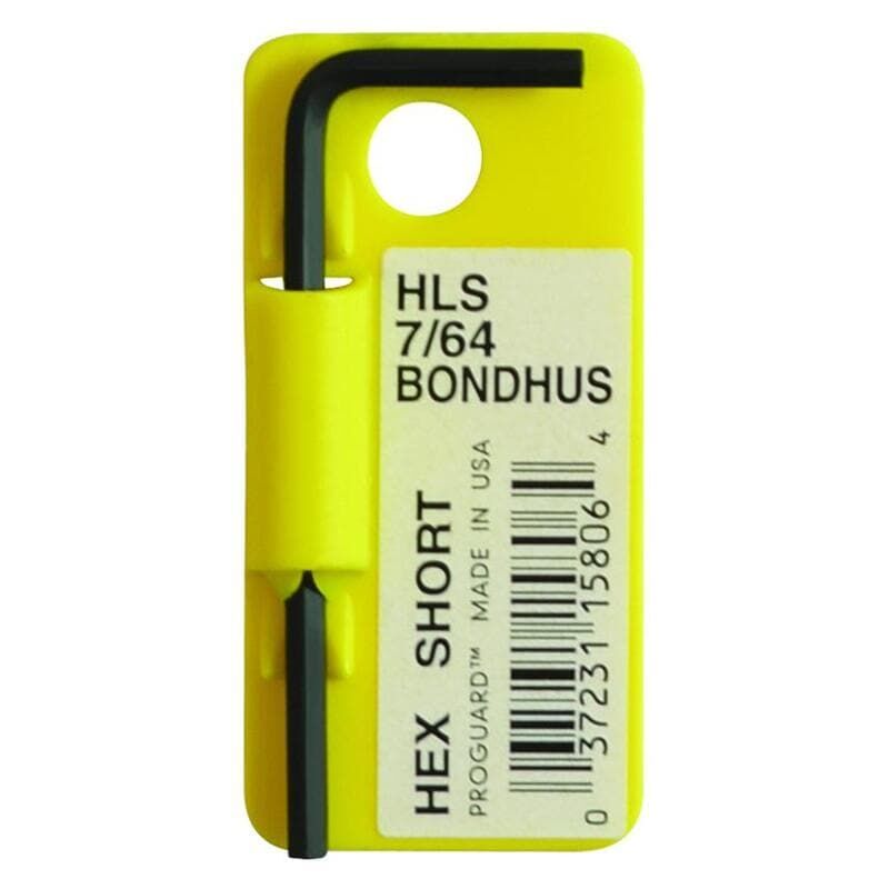 HL3/8S Barcoded Hex Key, 3/8', 15814 - Bondhus