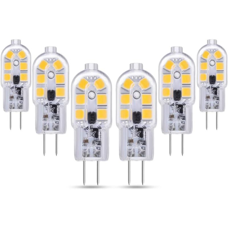 Readcly - Héloise Ampoule G4 led 12V 2W Blanc Chaud 3000K, 200lm, Équivalent Lampe Halogène G4 10W 20W, non-dimmable, Bi-pin G4 12V led ac dc pour