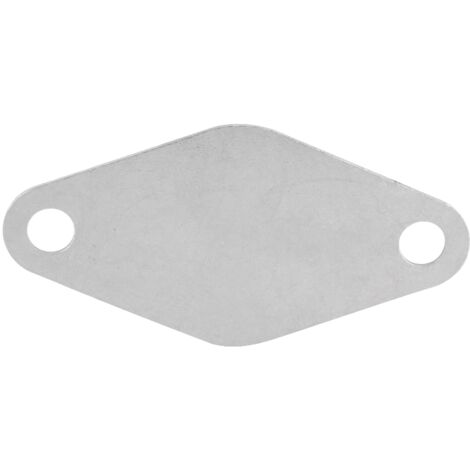 Hlyjoon Ventil-Verschlussplattensatz aus Aluminiumlegierung mit AGR-Ventilklappendichtung für Patrol Direct Injection ZD30 D22 Navara Pathfinder 2001-2008.