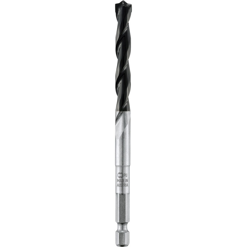 Image of Alpen - 0018900400100 Beton-Spiralbohrer 4 mm Gesamtlänge 100 mm Sechskantschaft 1 St.