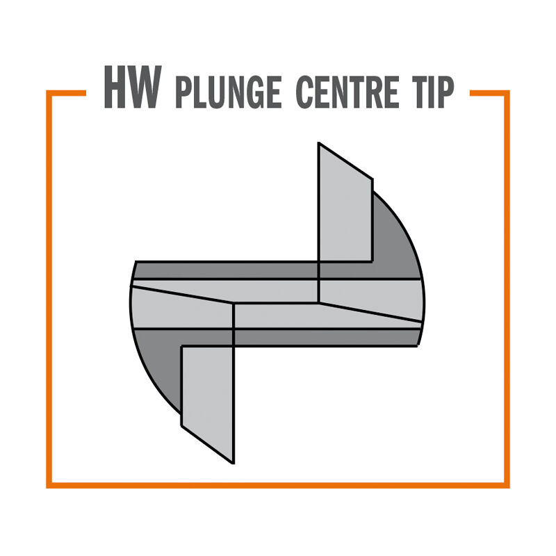CMT - 173.060.11 hm-fraise a rainer D=6X14X50Z=2 S=M10X1.5 dr.