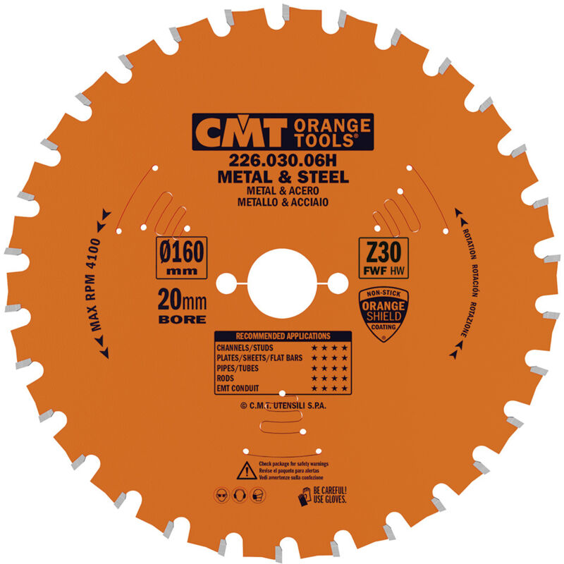 Cmt 226.048.08m Kreissägeblatt Für Trockene Schnitte 210x2, 2x30 Z=48 Fwf