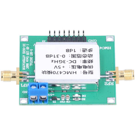 HMC470 27dBm 7V HF-Digitaldämpfungsglied, ungekühlt, Hochleistungsdämpfungsmodul