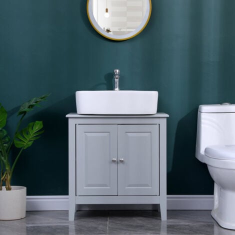 Vanity units with double basins
