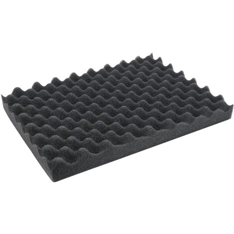 HMF 14515 Noppenschaumstoff Koffereinlage, 440 x 45 mm, Höhe 45mm