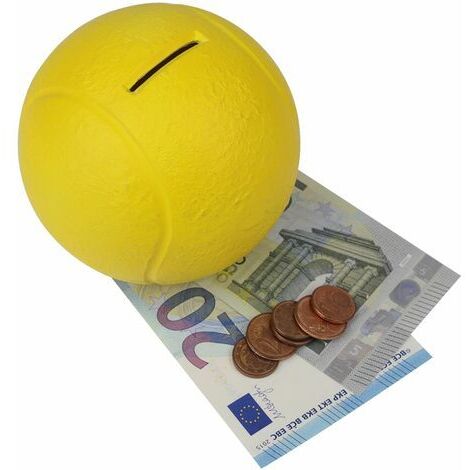 HMF 48910 Spardose Tennisball, Durchmesser 10 cm