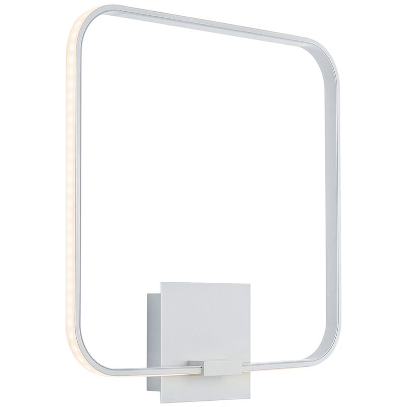 Home Sweet Home - Applique murale Quad aluminium 12W - Gris