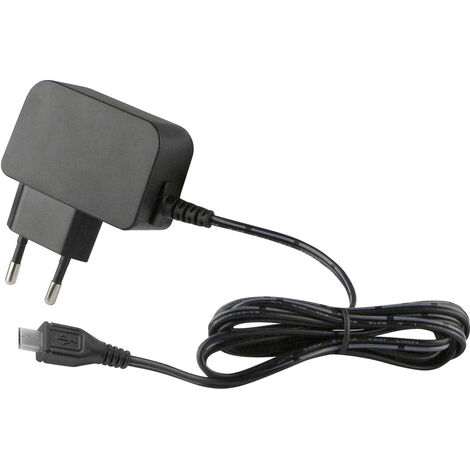 HN Power HNP06-MICROUSBL6 USB Ladegerät 7.5 W 1x Micro-USB  Schwarz Innenbereich Stabilisiert