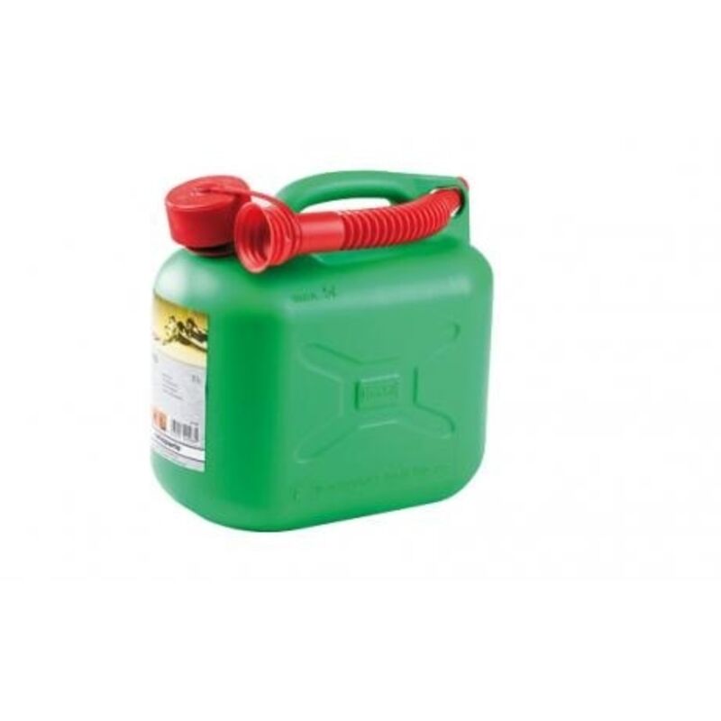 Image of Kraftstofftransportkanister aus Kunststoff, 5 l Fassungsvermögen, Farbe grün