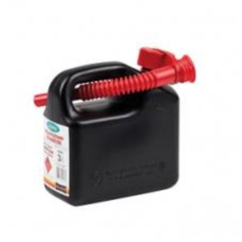 Image of Benzintank mit Verlängerung, Inhalt 3 Liter Kunststoff schwarz
