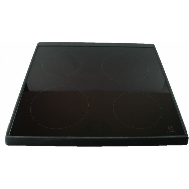 Hob Glass And Frame for Indesit Cookers and Ovens