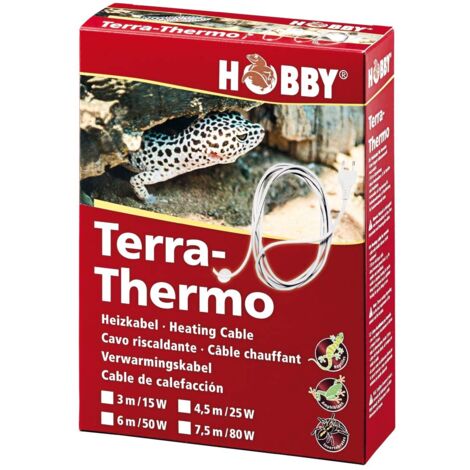Hobby 10925 Thermo-Terra, Cavo 3 m Termoventilatore/15 W