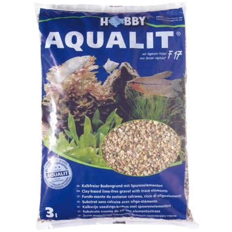 Hobby Aqualit, Bodengrund für Aquarien, 3 Liter