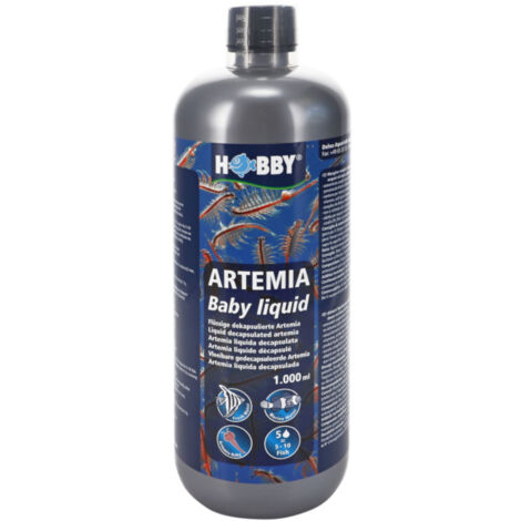 Hobby Artemia Baby liquid 1 Liter - Flüssiges Powerfutter für Fische