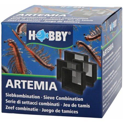 Hobby Artemia-Siebkombination, 180, 300, 560, 900 my