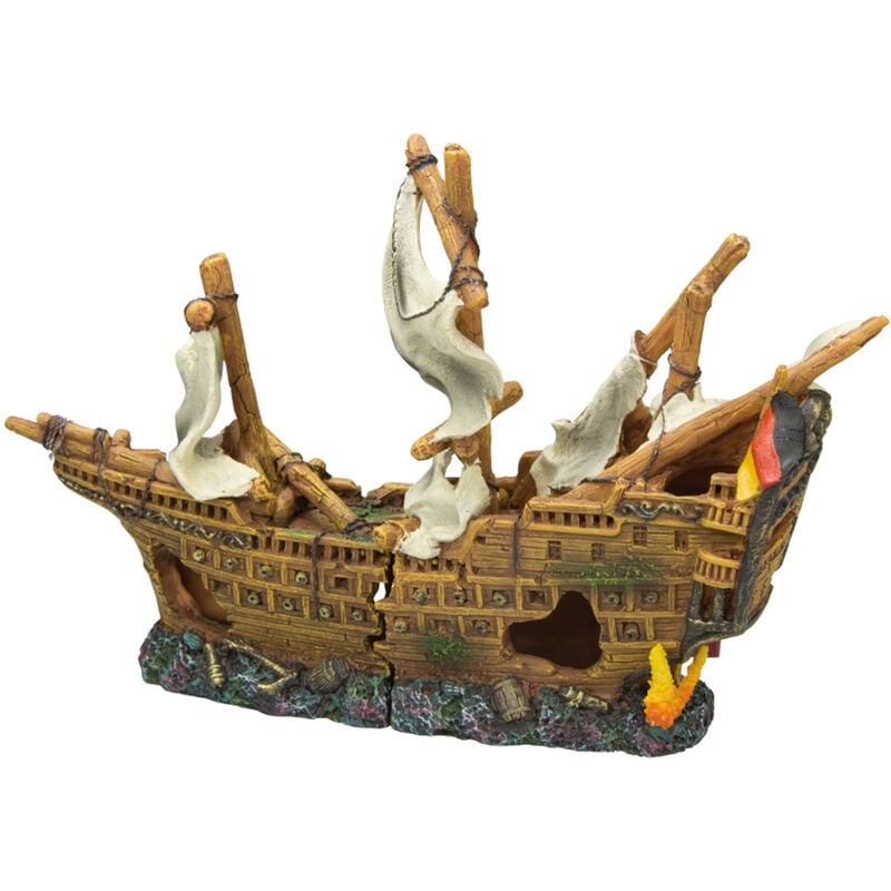 Hobby - Bounty naufrage - Décoration pour aquarium et terrarium