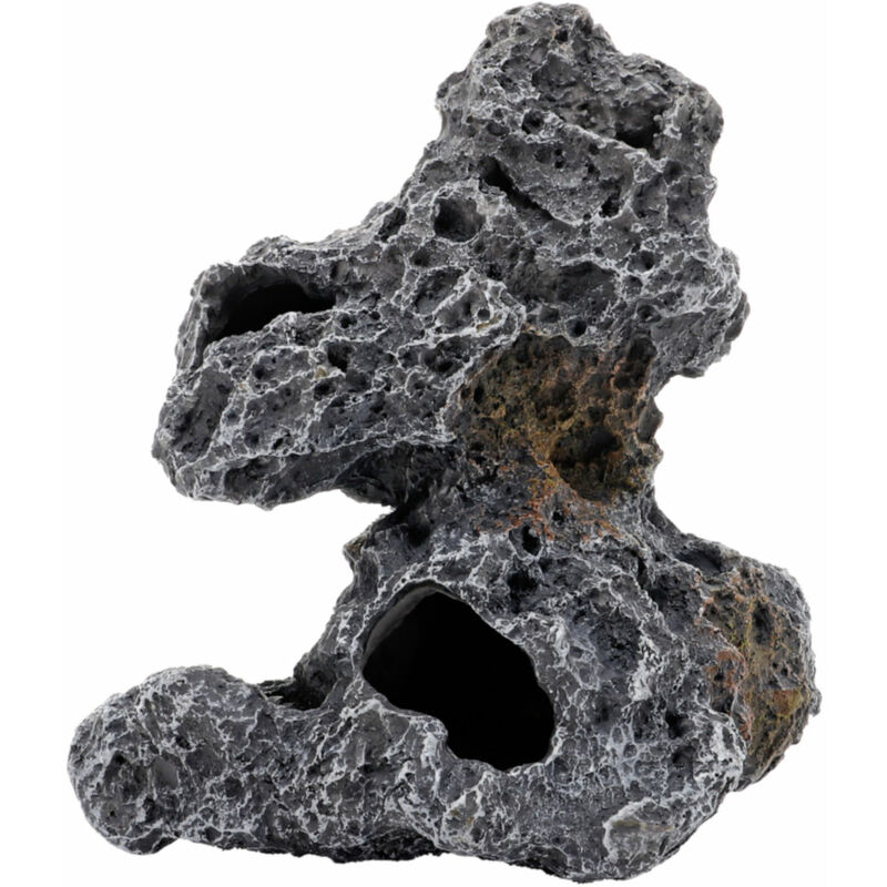 Hobby Cavity Stone dark 2 - Décoration pour aquarium et terrarium