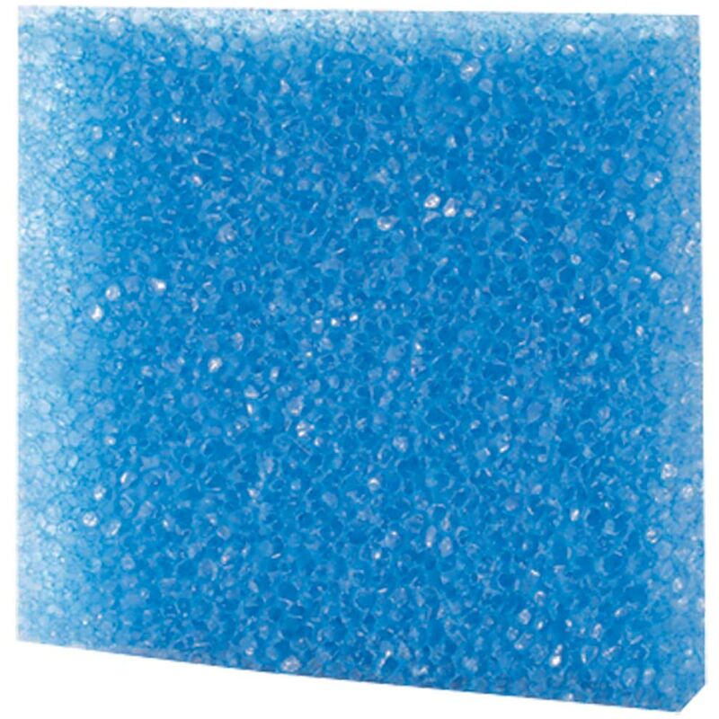 Hobby - Mousse filtrante bleu, gros, 50x50x3 cm