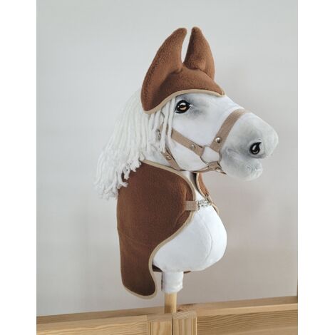 Hobby Horse A3 Set: Coperta + Paramosche - Marrone