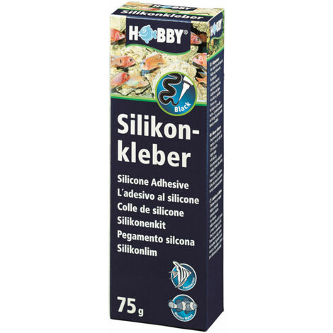 Hobby Silikonkleber, schwarz - 75 g