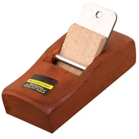 Hobel für Haus und Garten, Mini-Flachhobel, Handhobel, Schreinerwerkzeug, DIY-Hobel, 100-mm-Holzhobel
