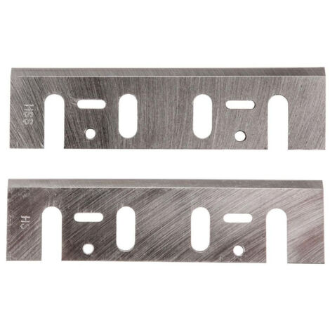 Hobel Klingen Graphite 59g680-30 110 mm HSS Stahl 2er Pack