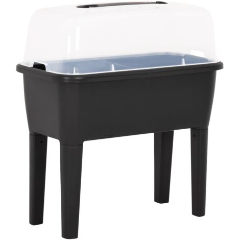 Hochbeet 77x38,7x82 cm PP vidaXL