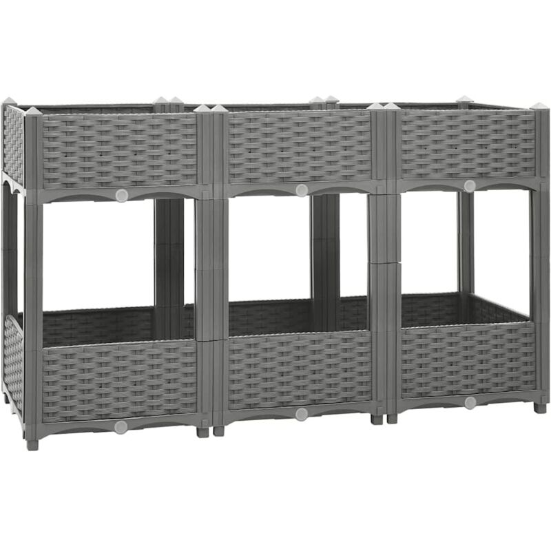 Hochbeet 120x40x71 Cm Polypropylen Vidaxl