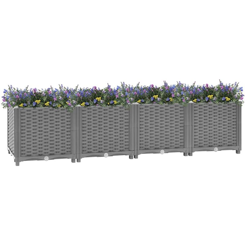 Hochbeet 160x40x38 Cm Polypropylen - Vidaxl