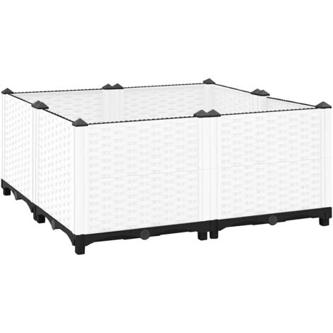 Hochbeet 80x80x38 cm Polypropylen