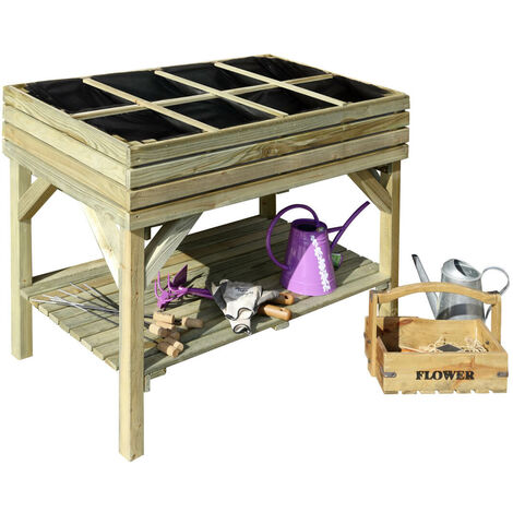 Hochbeet auf Füßen